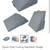 New w tag! Dream Plush Adjustable Cooling Memory Foam Wedge Pillow 7 thumbnail