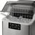 ice maker clear cube ice  countertop portal  stainless steel 11 thumbnail