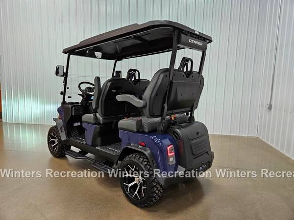 Carrito de golf Denago Rover XL de iones de litio 2025, azul - $9.995 (Winters Recreation)63470462346499123