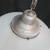 Vintage Art Deco Pendant Light w/ White Bullseye Pointed Shade GS01028 7 thumbnail