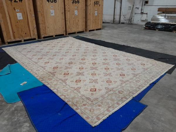 11.6 x 18 100% Wool Stark Carpet originally $18k 1