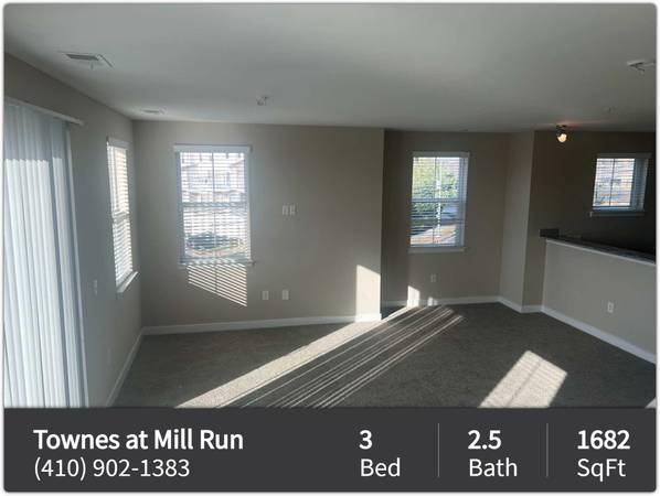 $2,694 / 3br - 1682ft2 - You have to see us to believe us! Beautiful 3 bed, 2.5 bath, 1682 SqFt (Owings Mills)63694817849475122