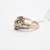 10K Yellow Gold "LOVE" Ring W/ Diamonds (Size 7) 2 thumbnail