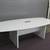 Modern Looking White Or Grey Conference Tables. Various Base Options. 21 thumbnail