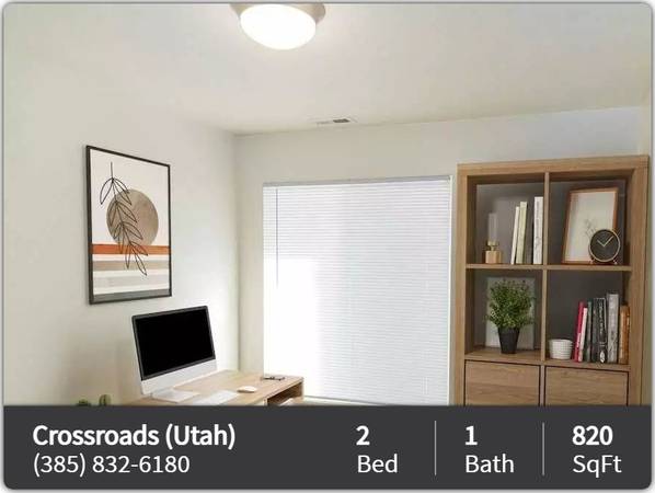 $1,341 / 2br - 820ft2 - West Valley's top location! 2 bed, 1 bath - See it to believe it! (West Valley)63674398492547121