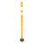 Gorilla Post Magnetic Yellow Impact Recovery Delineator Bollard Sign B 1 thumbnail