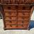 VINTAGE THEODORE ALEXANDER INSPIRED BURLWOOD WALNUT CHEST OF DRAWERS 4 thumbnail