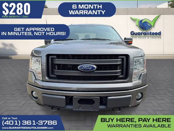 $280/mo - 2014 Ford F150 F 150 F-150 STX 4x4SuperCab Styleside 65 ft S - $280 (920 Plainfield Street, Johnston, RI 02919)63470591169539121