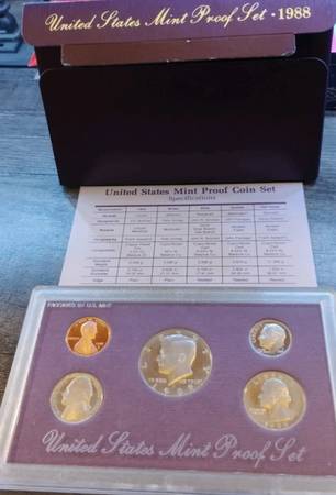 1988 US Mint Proof Set 1
