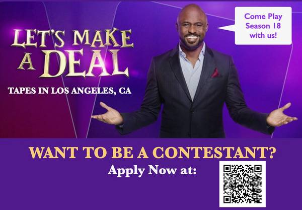 Win Cash/Prizes on Let’s Make a Deal — Apply Now 1