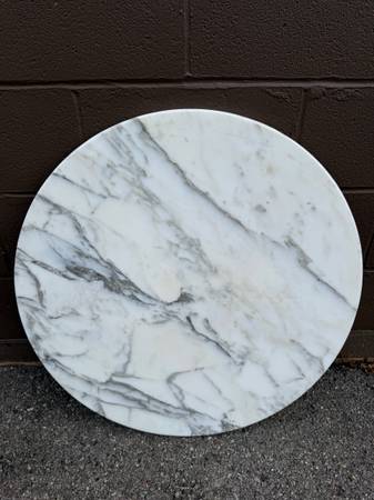 28 inch Round Solid Marble 1