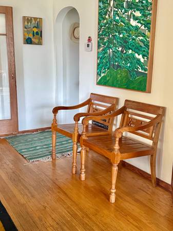 Wood chairs 1