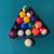 Convertible pool table to ping pong table with cues and rack of balls 4 thumbnail