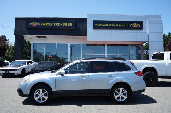 2014 Subaru Outback AWD Tracción en las cuatro ruedas 2.5i Limited Wagon - $19,755 (West Coast Autoworks Everett)63623249435139121