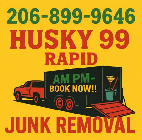 JUNK REMOVAL HAULING CHEAP TRASH YARD ☀️🚛LOW RATES MATTRESS 1