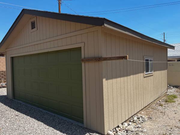 $295 / 1000ft2 - CALL NOW  New 2 Car Garage Light Work ok Additional parking  Available (Lake Havasu City)63799544717955120