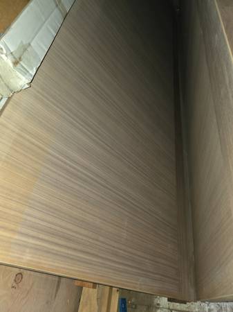 8' Black Wallnut doors 1