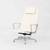 Herman Miller Eames Aluminum Group Lounge Chairs with 2101 Ivory Leather- a Pair 5 thumbnail