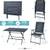 Costway 5 PCS Patio Dining Furniture Set Armchairs Folding Table No Assembly 3 thumbnail