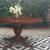 Vintage round mahogany dining pedestal table 6 thumbnail