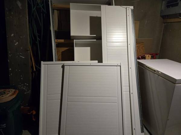 White Bed Frame with Storage Drawers 1