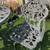 Cast iron table chair set / BEAUTIFULLY MADE 3 thumbnail