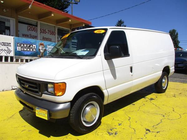 Ford E-250 del 2006, 150 mil millas, listo para trabajar. Llame o envíe un mensaje de texto al (206) 535-7580 - $7.99963469776201347121