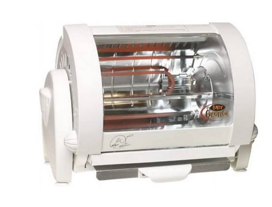 George Foreman Baby George Rotisserie GR59A Lean Machine 2001 Salton N 1