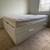 Serta Perfect Sleeper Queen mattress and white storage bed frame (OBO) 11 thumbnail
