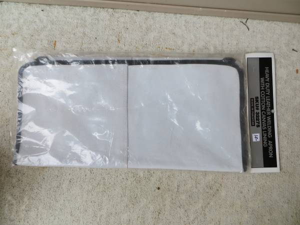 LEATHER WELDING APRON - NEW - HEAVY-DUTY 1