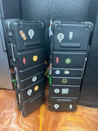 SKB Rolling Double Rifle/Bow Cases (2) 1
