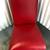 Red chair beautiful faux leather padded desk side accent 2 thumbnail