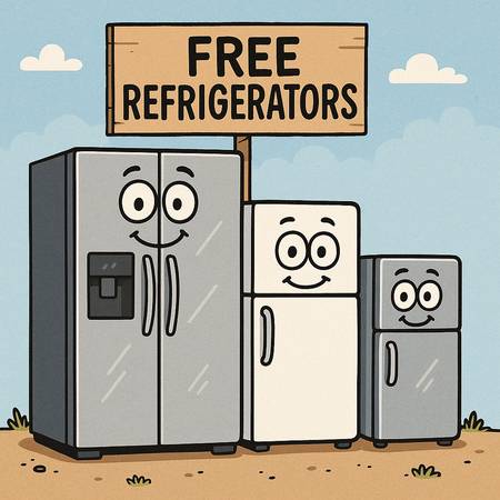 FREE Refrigerators – 3 Total – Must Go ASAP 1