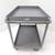 Uline Heavy Duty Welded Steel Rolling Cart 36" L x 24" W x 3" Deep 4 thumbnail