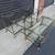 Set of 3 Brass Tables with Beveled Glass Tops- 1980'S Vintage. 5 thumbnail