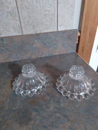 Decorative glass candle holders 1