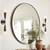 Rejuvenation Round Metal Framed Mirror - 30 inch 1 thumbnail