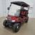 2025 Evolution D5 Ranger Plus Lithium Ion Golf Cart, Flamenco Red 1 thumbnail