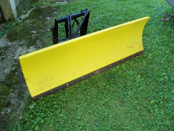 JOHN DEERE 54 FRONT BLADE QUICK HITCH 425 445 455 X485 X585 1