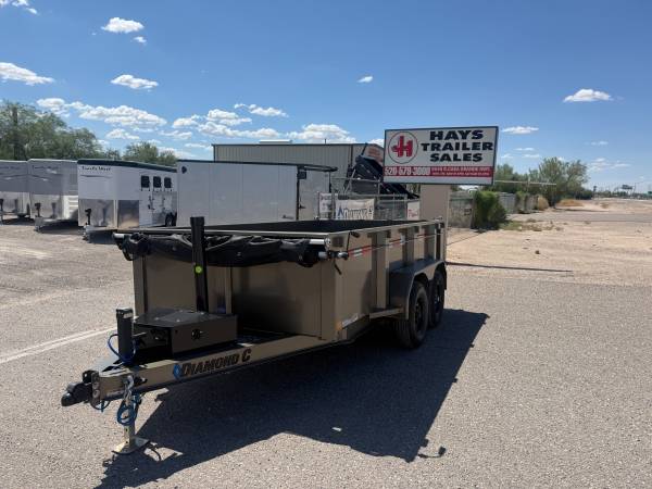 2027 Diamond C MDT206 12x77 Dump BP Trailer 1