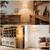 65" Arc Floor Lamp for Living Room,Rattan Boho Standing Light with 3 Color Tempe 3 thumbnail