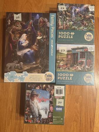 Puzzles - new in original cellophane wrap 1