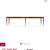 Jonathan Charles Toulouse Extendable Walnut Solid Wood Dining Table 7 thumbnail