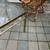 (2) Mid century Hollywood Regency vintage brass/ glass end tables A241 8 thumbnail