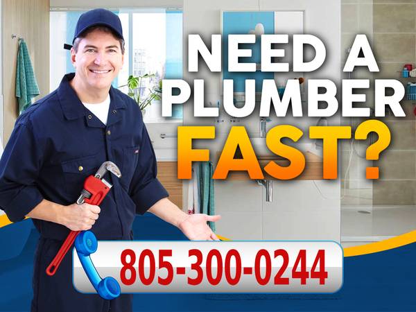 🚰NEED A PLUMBER?🚰 | 🔥EMERGENCY DRAIN CLEANING🔥 | 805-300-0244 1