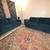 SIMPLE GREEN VELOUR COUCH SET FOR SALE 5 thumbnail