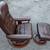Stressless Opal Medium Leather Recliner Chair & Ottoman 4 thumbnail