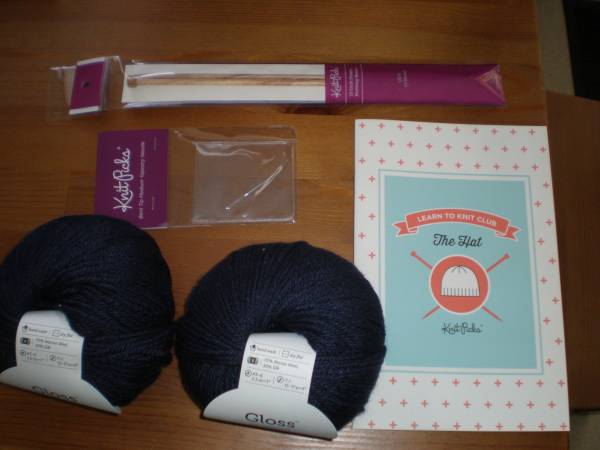 Learn to Knit kit 1