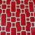 Red Lattice Work Contemporary Upholstery Fabric Material 5yds x 55”W 4 thumbnail