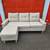 Beige Microfiber Sectional Couch / Sofa 1 thumbnail